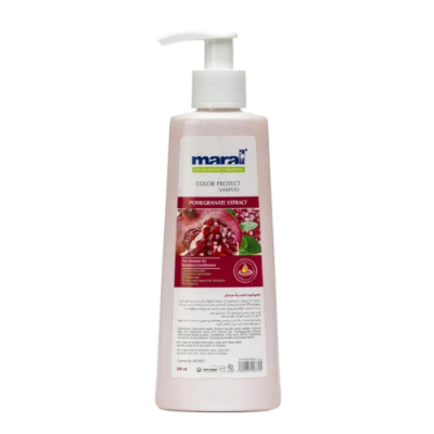 شامپو مو مارال مدل Pomegranate حجم 200 میلی‌لیتر